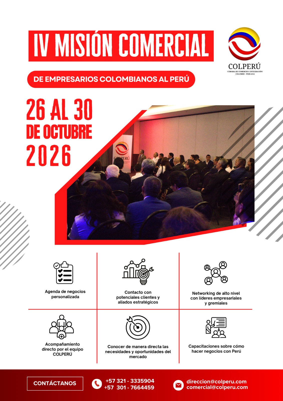 Flyer IV Misión al Perú 2
